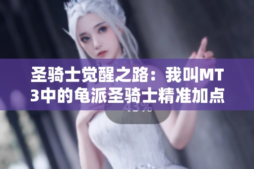 圣骑士觉醒之路：我叫MT3中的龟派圣骑士精准加点技巧全面解析